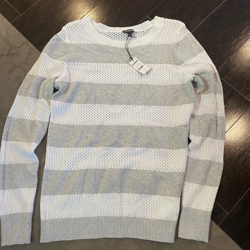 Express knit sweater